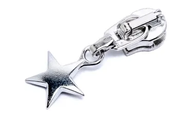 Gleiter Metallic 6 mm Silber - Stern