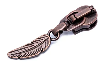 Gleiter Metallic 6 mm Altkupfer - Feder