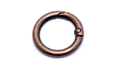 Ringkarabiner 18 mm - Altkupfer