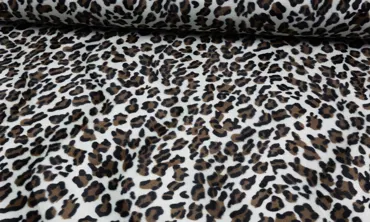 Fleece Animalprint - Leopard