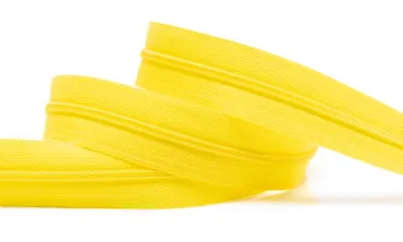 Reissverschluss 4 mm Uni - Gelb