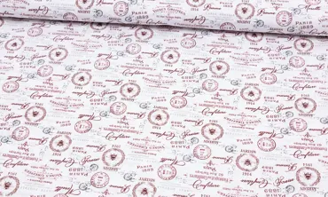 Baumwolle - Paris Jardin 1889 Ecru