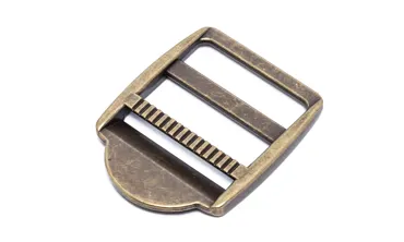 Rucksackschieber 40 mm - Altmessing