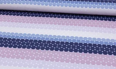 Jersey Colored Dots Lila
