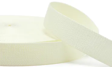 Gurtband 40 mm Polypropylen - Creme