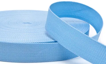 Gurtband 40 mm Polypropylen - Hellblau