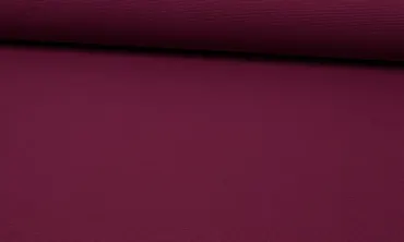 Rippjersey Ottoman - Bordeaux