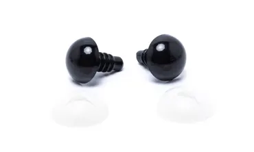 Tieraugen Sicherheit 14 mm Schwarz