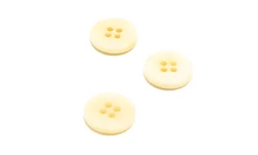 Knopf Corozo 15 mm 4-Loch - Mellow