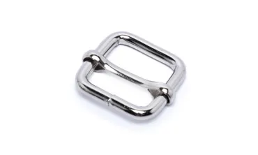 Leiterschnalle 20 mm - Silber