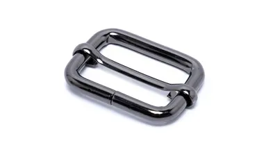 Leiterschnalle 30 mm - Gun Metal