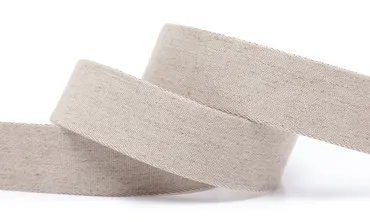 Gurtband 40 mm PV - Natur meliert