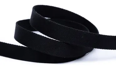 Gurtband 20 mm PV - Schwarz