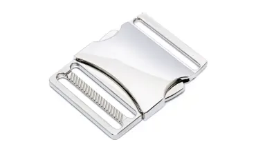 Steckschnalle 40 mm - Silber