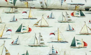 Baumwolle Michael Miller - World Traveler Sailing