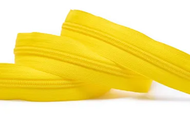 Reissverschluss 6 mm Uni - Gelb