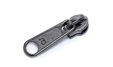 Bügelschieber 6 mm Gun Metal - grosse Lasche