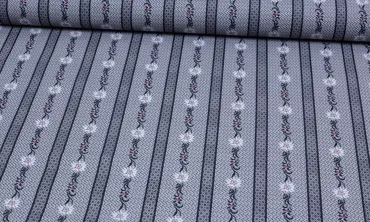 Baumwolle Edelweiss Anthrazit