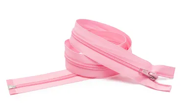 Reissverschluss Teilbar Flex 6 - Rosa