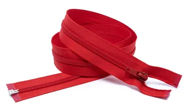 Reissverschluss Teilbar Flex 6 - Rot