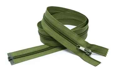 Reissverschluss Teilbar Flex 6 - Oliv