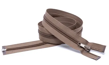 Reissverschluss Teilbar Flex 6 - Tabak