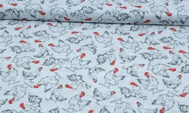 Baumwolle Michael Miller - Rooster Toss