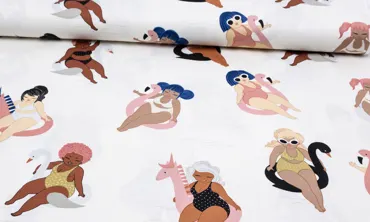 Baumwolle - Flirty & Floaty Ecru