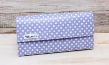 Portemonnaie Bütsche - Tupfen Helllila