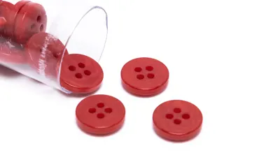 Knopf Corozo 11 mm 4-Loch - Cider