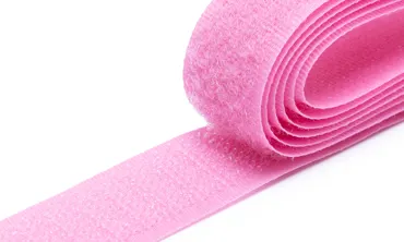 Klettverschluss 20 mm - Rosa