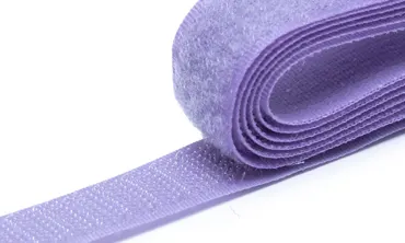 Klettverschluss 20 mm - Helllila