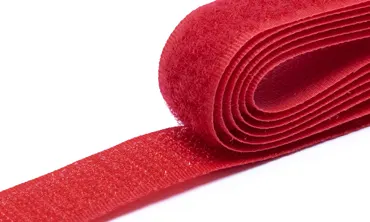 Klettverschluss 20 mm - Rot