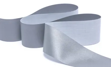 Reflektierendes Band 50 mm - Silbergrau