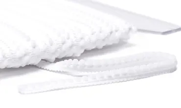 Pompons Micro - Weiss