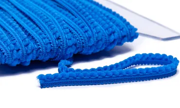 Pompons Micro - Royalblau