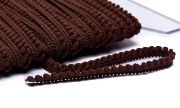 Pompons Micro - Dunkelbraun