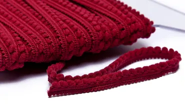 Pompons Micro - Bordeaux