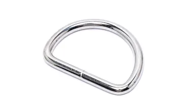 D-Ring 40 mm - Silber