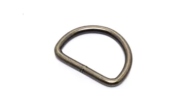 D-Ring 30 mm - Altmessing