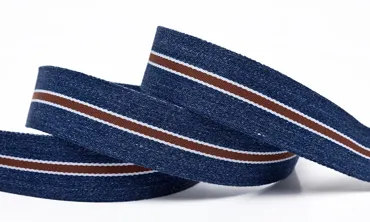 Gurtband 40 mm PV - Basic Jeans Center Braun