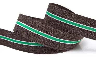 Gurtband 40 mm PV - Basic Braun Center Türkis