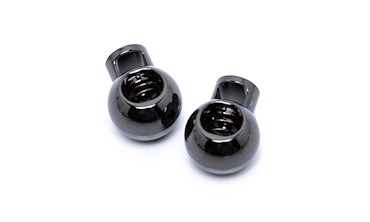 Kordelstopper Metall - Gun Metal
