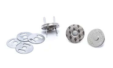 Magnetverschluss 18 mm - Silber