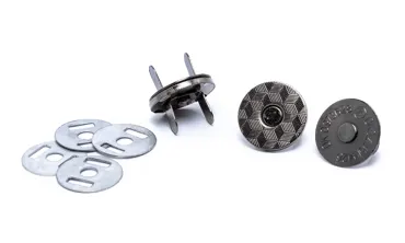Magnetverschluss 18 mm - Gun Metal