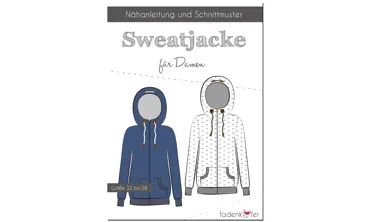 Fadenkäfer Schnittmuster - Sweatjacke Damen