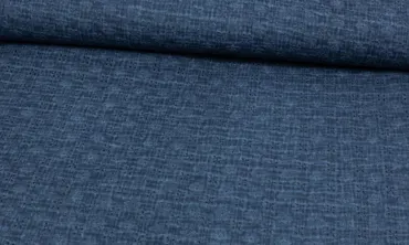 Double Gauze - Embroidery Washed Navy