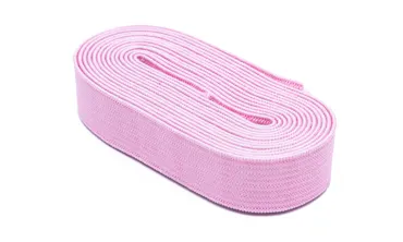 Gummiband 15 mm - Hellrosa