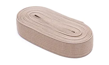 Gummiband 15 mm - Beige
