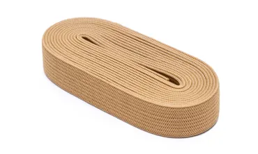 Gummiband 15 mm - Camel